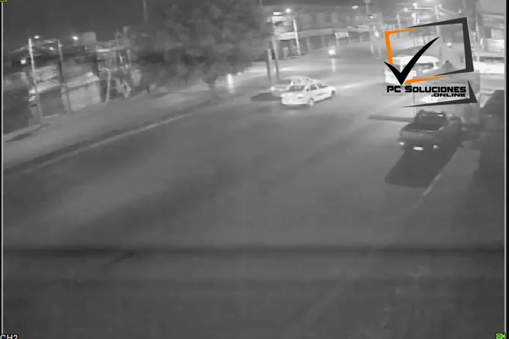 ruido en camara de cctv